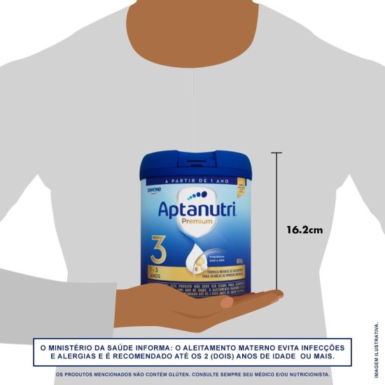 Fórmula Infantil Aptanutri Premium 3 800g