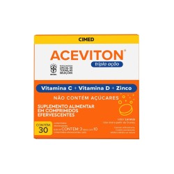 Aceviton Tripla Ação 30 Comprimidos Efervercentes Aceviton Tripla Ação 30 Comprimidos Efervercentes