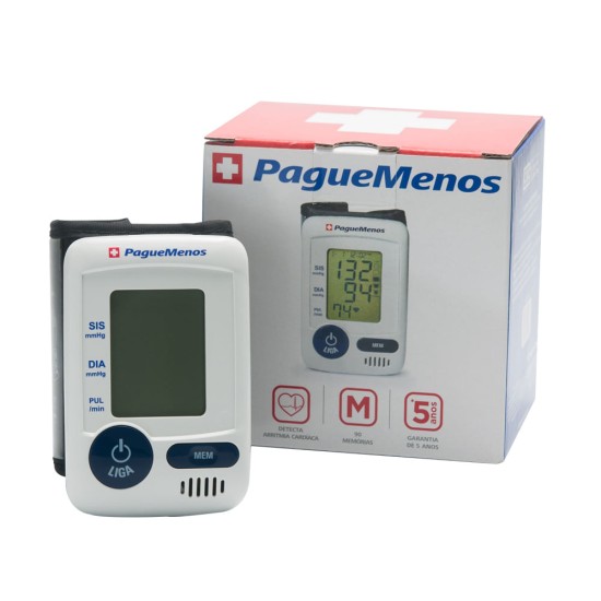 Monitor De pressão pague menos/incoterm Digital Pulso Mp060 Monitor De pressão pague menos/incoterm Digital Pulso Mp060
