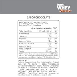 100% Whey Flavour Chocolate Atlhetica 900g 100% Whey Flavour Chocolate Atlhetica 900g